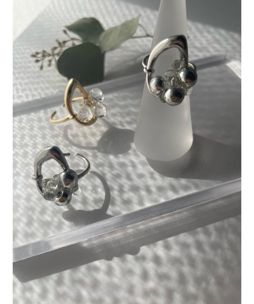 tone(トーン)の「【marumusubi】maru ring(MA)(リング・レディース・ゴールド/シルバー/シルバー系その他/ゴールド系その他・FREE)」の5枚目の写真
