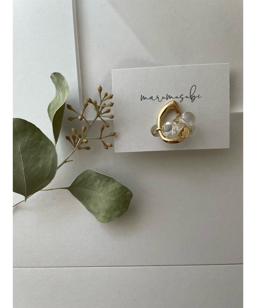 tone(トーン)の「【marumusubi】maru ring(MA)(リング・レディース・ゴールド/シルバー/シルバー系その他/ゴールド系その他・FREE)」の8枚目の写真