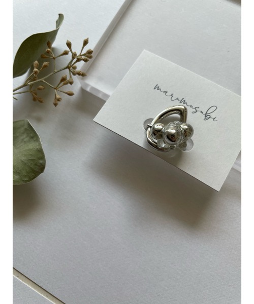tone(トーン)の「【marumusubi】maru ring(MA)(リング・レディース・ゴールド/シルバー/シルバー系その他/ゴールド系その他・FREE)」の10枚目の写真
