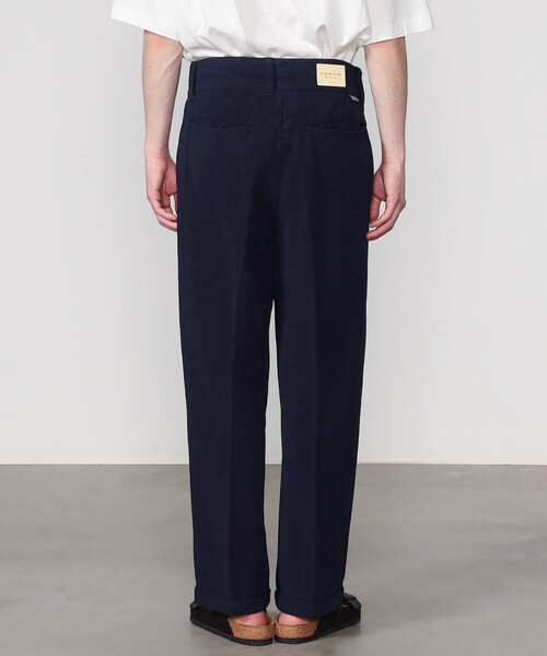 FARAH（ファーラー）の「FARAH | 3タックワイドツイルパンツ MEN（その他パンツ・メンズ・ベージュ/ネイビー・34/30/32）」の6枚目の写真