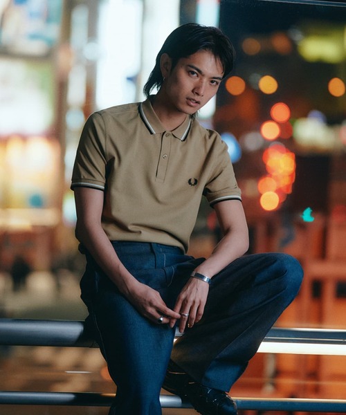 FRED PERRY（フレッドペリー）の「TWIN TIPPED FP SHIRT M3600