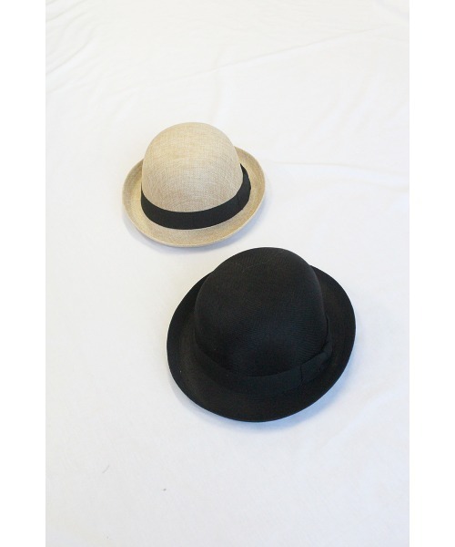 Grogram Coat hypnotizeworks(ヒプノタイズワークス)の「BOWLER GROGRAM HAT(ハット)」 - WEAR