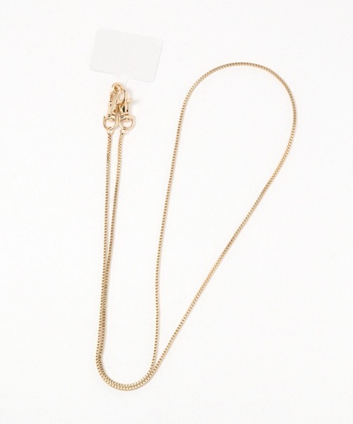 GLOBAL WORK（グローバルワーク）の「チェーンスマホショルダー/903878（スマホグッズ・レディース・ゴールド系その他/シルバー系その他/ゴールド系その他2/シルバー系その他2/イエロー系その他4/グレー系その他3/イエロー系その他3/グレー系その他4・FREE）」の8枚目の写真