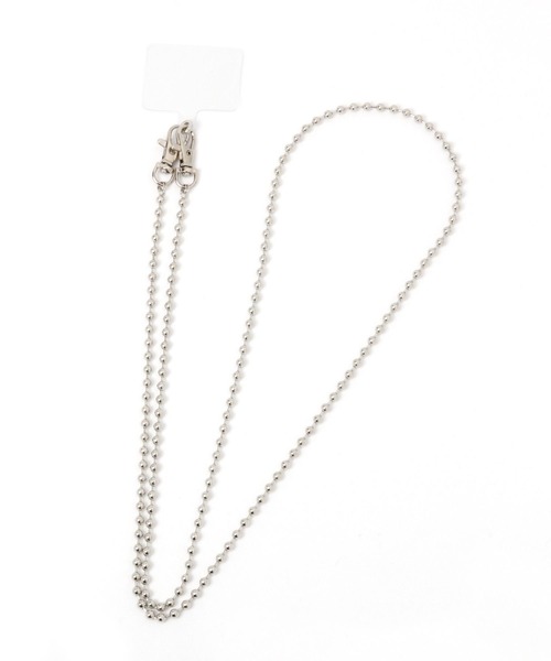 GLOBAL WORK（グローバルワーク）の「チェーンスマホショルダー/903878（スマホグッズ・レディース・ゴールド系その他/シルバー系その他/ゴールド系その他2/シルバー系その他2/イエロー系その他4/グレー系その他3/イエロー系その他3/グレー系その他4・FREE）」の2枚目の写真