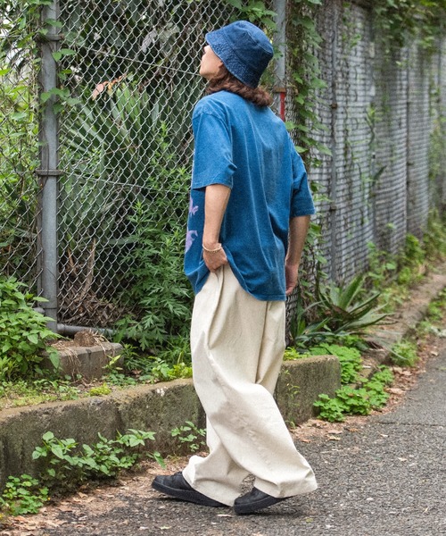 Revo.（レボ）の「ストーンウォッシュ加工 ヴィンテージバンドTシャツ/オーバーサイズ（Tシャツ/カットソー・メンズ・ブラック系1/スミクロ/パープル系1/オフホワイト/ブルー系/ブラック系・L/M）」の22枚目の写真