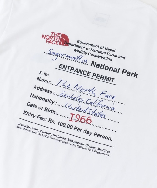 THE NORTH FACE(ザノースフェイス)の「THE NORTH FACE Entrance Permission T-shirts(Tシャツ/カットソー・メンズ・ベージュ/ホワイト・LARGE/MEDIUM)」の9枚目の写真