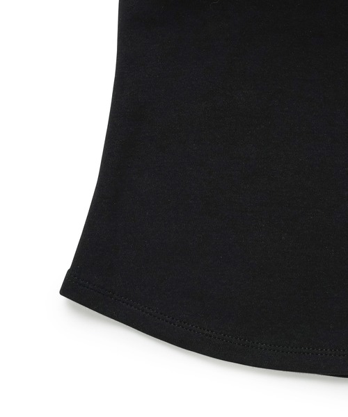 VIS（ビス）の「【洗える】アシンメトリークロスストラップキャミソール（キャミソール・レディース・ホワイト/ダークブラウン/グリーン系その他/ブラック・FREE）」の10枚目の写真