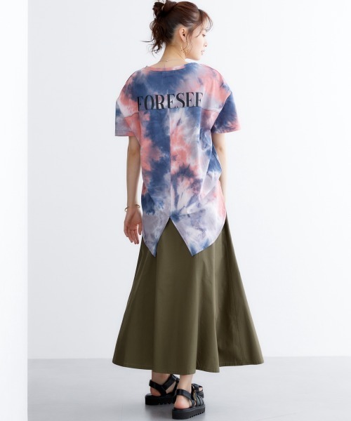 miclat（ミクラ）の「大きいサイズ　ミリタリー風スカート　miclat（スカート・レディース・カーキ/モカ・L/LL/3L/4L/5L）」の14枚目の写真