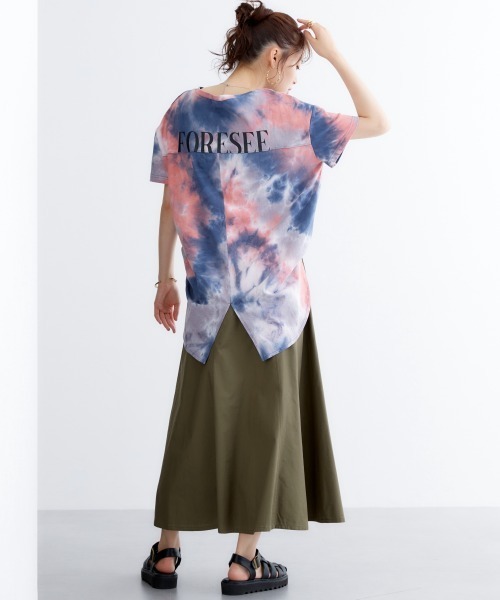 miclat（ミクラ）の「大きいサイズ　ミリタリー風スカート　miclat（スカート・レディース・カーキ/モカ・L/LL/3L/4L/5L）」の18枚目の写真