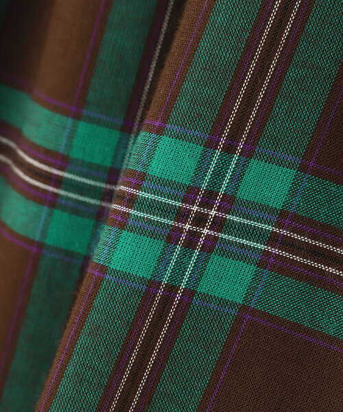 N.(N. Natural Beauty Basic)(エヌエヌナチュラルビューティーベーシック)の「【S Size Line】◆ティアードチェックスカート(スカート・レディース・ブラウン系その他/パープル系その他/ブルー系その他・SMALL/MEDIUM)」の18枚目の写真