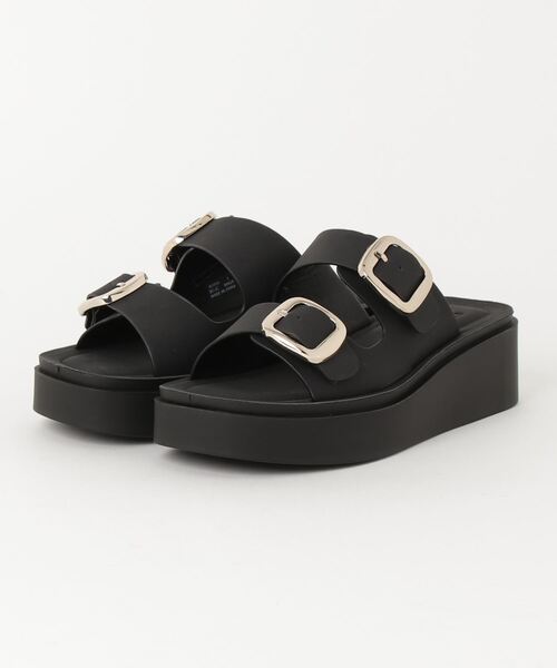 ABC-MART(エービーシーマート)の「ABC SELECT エービーシーセレクト SOFT BELT SND4.5 ソフトベルトサンダル 4.5 W2033 BLACK(サンダル・レディース・ブラック・SMALL/MEDIUM/LARGE/X-LARGE)」の2枚目の写真