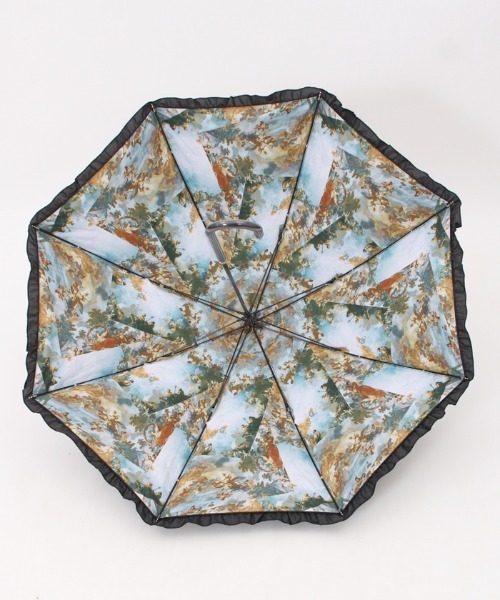 axes femme（アクシーズファム）の「天使柄晴雨兼用長傘（長傘・レディース・グリーン/ブルー・FREE）」の16枚目の写真