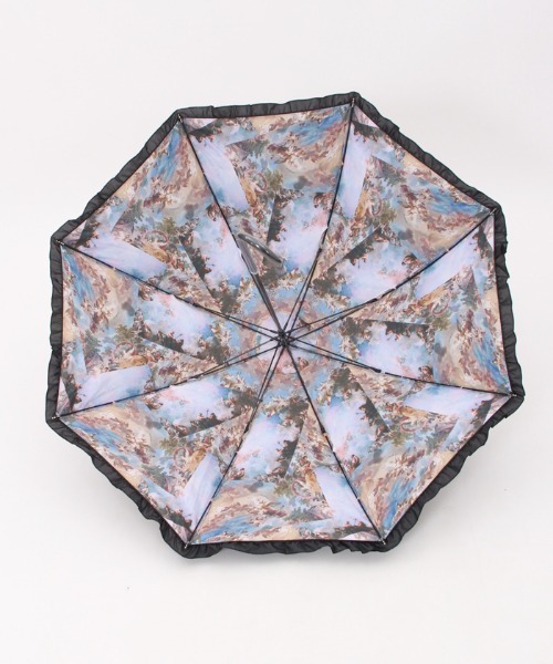 axes femme（アクシーズファム）の「天使柄晴雨兼用長傘（長傘・レディース・グリーン/ブルー・FREE）」の11枚目の写真