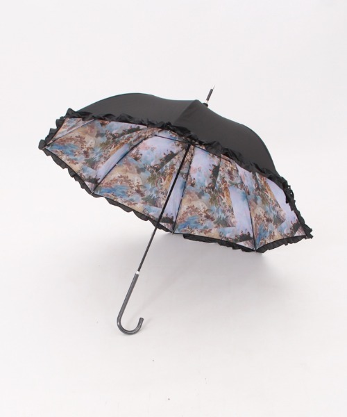 axes femme（アクシーズファム）の「天使柄晴雨兼用長傘（長傘・レディース・グリーン/ブルー・FREE）」の3枚目の写真