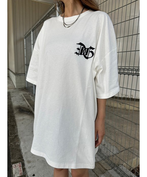 エゴイスト EGOIST BIG刺繍ユニセックスTシャツ? （WHITE） エゴイスト EGOIST BIG刺繍ユニセックスTシャツⅢ （WHITE