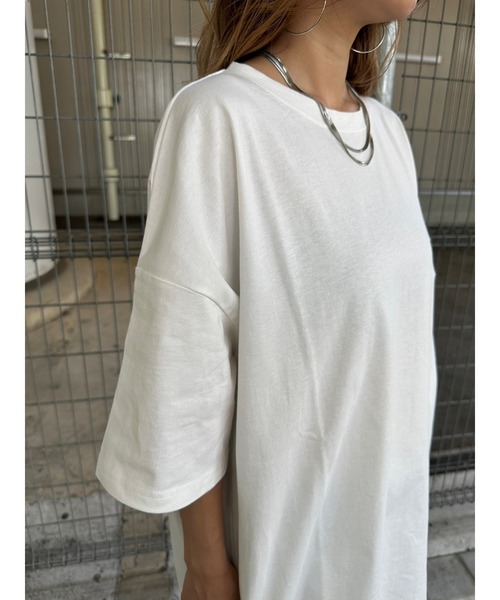 エゴイスト EGOIST BIG刺繍ユニセックスTシャツ? （WHITE） BIG刺繍ユニセックス Tシャツ（Tシャツ/カットソー）｜EGOIST