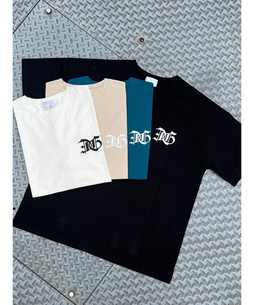 EGOIST(エゴイスト)の「BIG刺繍ユニセックス Tシャツ(Tシャツ/カットソー・レディース・ベージュ/ホワイト/ブルー/ブラック・FREE)」の5枚目の写真