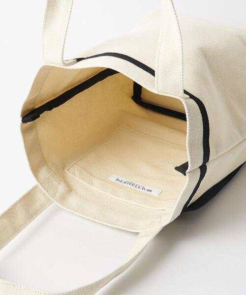 BEAUTY&YOUTH UNITED ARROWS(ビューティーアンドユースユナイテッドアローズ)の「【WEB限定】キャンバス フロントポケット ロゴトートバッグ(トートバッグ・レディース・モカ/レッド/ライム/ブラック/ナチュラル・FREE)」の8枚目の写真