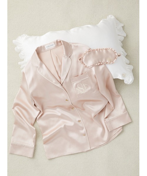 SNIDEL HOME 【Silk】 ピローケース　WHT SNIDEL HOME（スナイデルホーム）の「【Silk】ピローケース