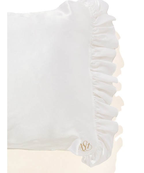 SNIDEL HOME 【Silk】 ピローケース　WHT SNIDEL HOME（スナイデルホーム）の「【Silk】ピローケース