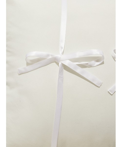 SNIDEL HOME 【Silk】 ピローケース　WHT SNIDEL HOME（スナイデルホーム）の「【Silk】ピローケース