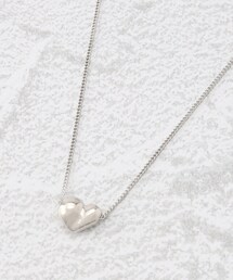 grove | ぷっくりメタルハートショートネックレス(ネックレス)