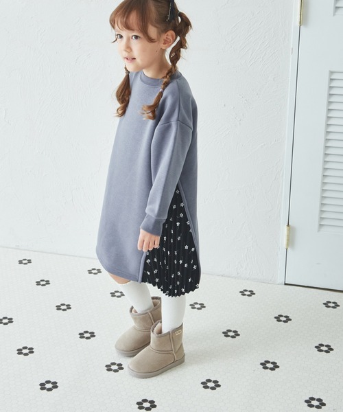 pairmanon（ペアマノン）の「フェイクムートン ブーツ（ブーツ・キッズ・モカ/ブラック/グレイッシュベージュ/ベージュ・14/15 /16/20/22/17/13/21/19/18）」の9枚目の写真