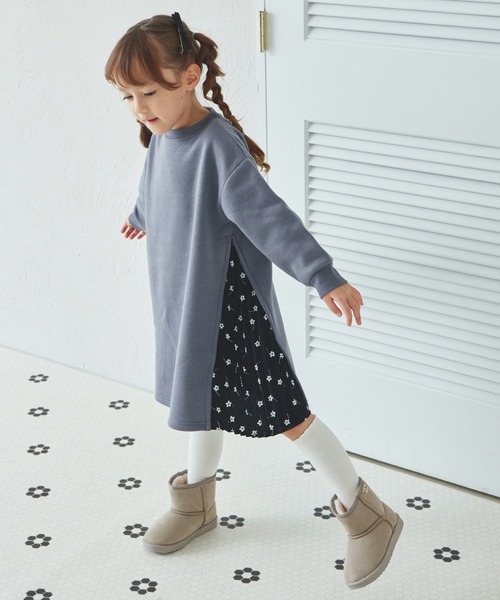 pairmanon（ペアマノン）の「フェイクムートン ブーツ（ブーツ・キッズ・モカ/ブラック/グレイッシュベージュ/ベージュ・14/15 /16/20/22/17/13/21/19/18）」の11枚目の写真