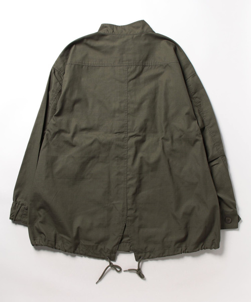 CORISCO（コリスコ）の「リップストップミリタリージャケット(M1)（ミリタリージャケット・メンズ・オリーブ・MEDIUM/LARGE/X-LARGE）」の2枚目の写真