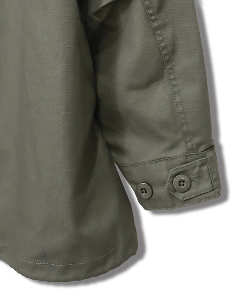 CORISCO（コリスコ）の「リップストップミリタリージャケット(M1)（ミリタリージャケット・メンズ・オリーブ・MEDIUM/LARGE/X-LARGE）」の11枚目の写真