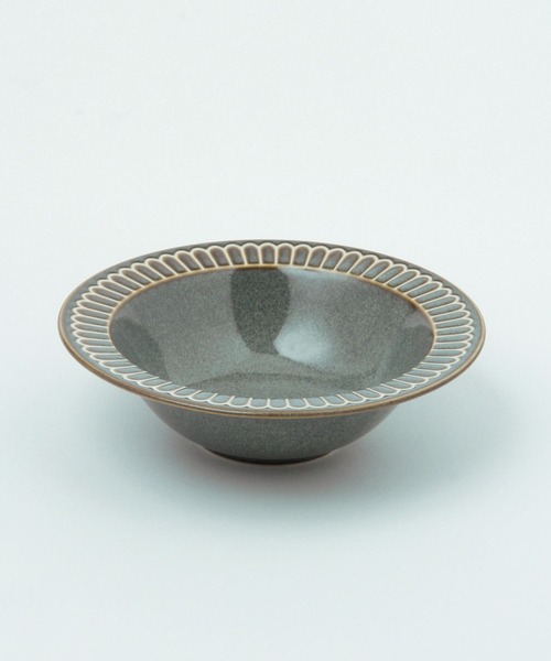 studio CLIP（スタディオクリップ）の「【daily CLIP】リムペタルボウル（食器・レディース・グリーン/グレー/ホワイト・FREE）」の2枚目の写真