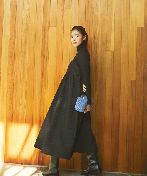 B:MING by BEAMS(ビーミングバイビームス)の「【咲 和希さん着用】B:MING by BEAMS / 2way スクエア ショルダーバッグ(ショルダーバッグ・レディース・ベージュ/ロイヤルブルー/ブラック・FREE)」の5枚目の写真