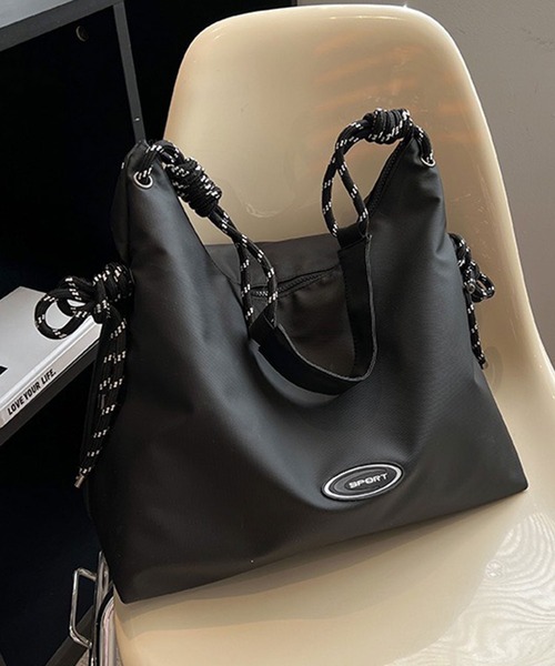 Theater code(シアターコード)の「one point shoulder bag/ワンポイント ショルダーバッグ 2WAY(ショルダーバッグ・メンズ・ブラック・FREE)」の2枚目の写真