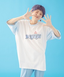 PEGOPA/ぺゴパ/リンガーTシャツ