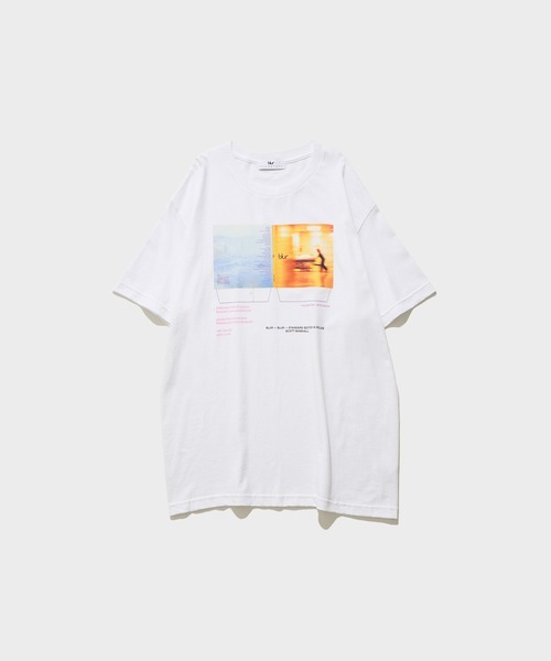 F-LAGSTUF-F（フラグスタフ）の「blurTee（Tシャツ/カットソー・メンズ・ブラック/ホワイト・M/L）」の2枚目の写真