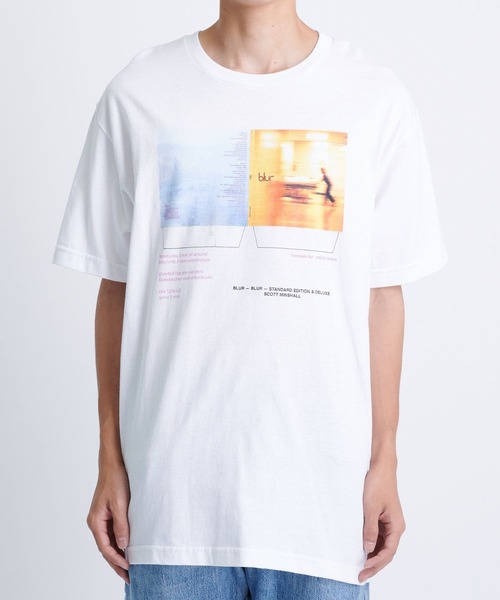 F-LAGSTUF-F（フラグスタフ）の「blurTee（Tシャツ/カットソー・メンズ・ブラック/ホワイト・M/L）」の4枚目の写真