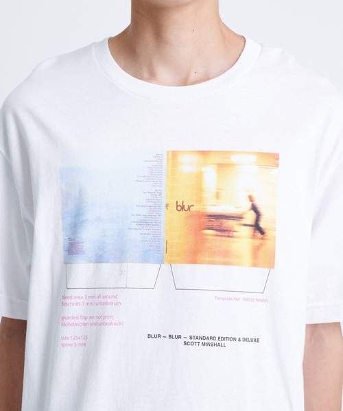 F-LAGSTUF-F（フラグスタフ）の「blurTee（Tシャツ/カットソー・メンズ・ブラック/ホワイト・M/L）」の7枚目の写真