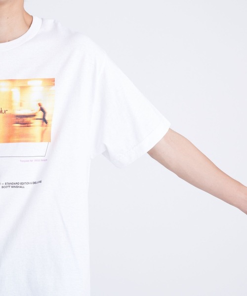 F-LAGSTUF-F（フラグスタフ）の「blurTee（Tシャツ/カットソー・メンズ・ブラック/ホワイト・M/L）」の8枚目の写真