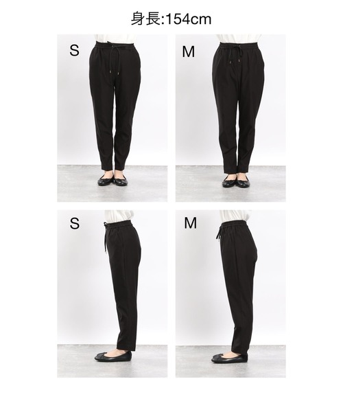 GLOBAL WORK Smile Seed Store（グローバルワーク スマイルシードストア）の「NRストレッチイージーテーパードパンツ/180917（その他パンツ・レディース・ブラック/アイボリー/グレー/ネイビー/ベージュ/その他・MEDIUM/LARGE/SMALL/X-LARGE）」の18枚目の写真