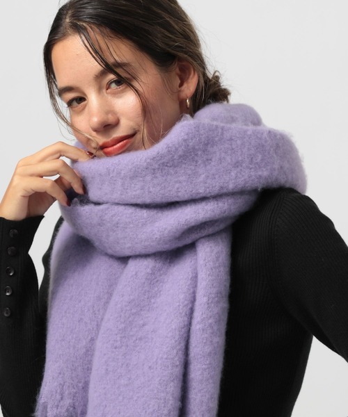 BAYFLOW（ベイフロー）の「アソートフトフリンジマフラー（マフラー