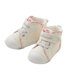 HOT BISCUITS | 小花柄 パイピング ファーストベビーシューズ(スニーカー)