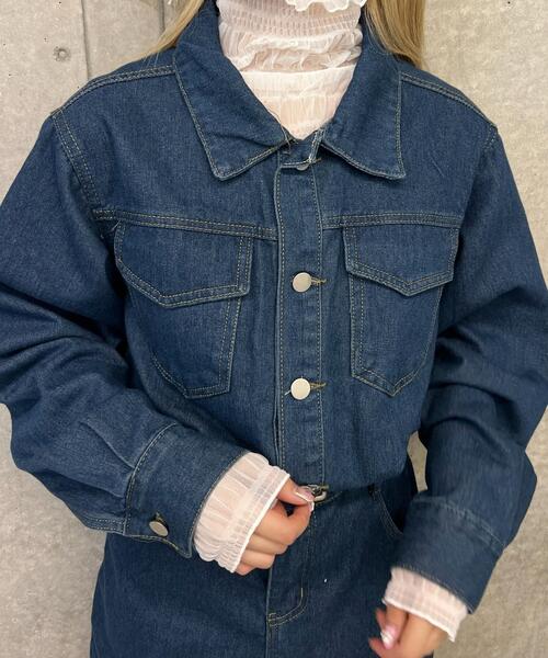 WC（ダブル シー）の「クシュクシュシアートップス（Tシャツ/カットソー・レディース・アイボリー/ブラック・FREE）」の6枚目の写真