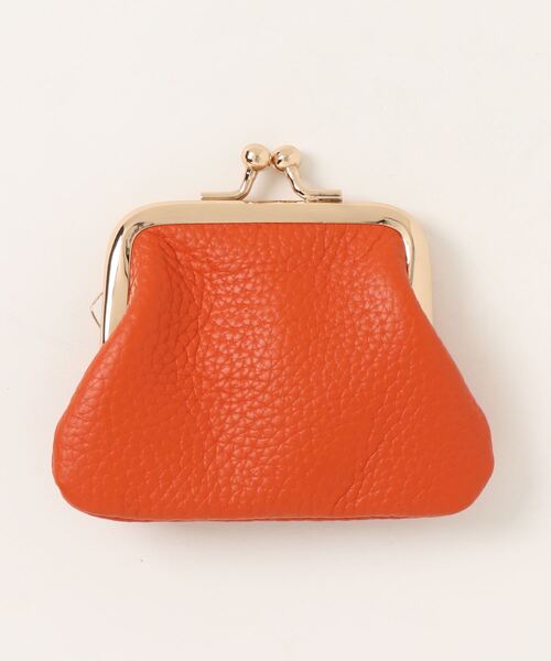 VIBGYOR Women（ヴィブジョー　ウィメン）の「【resonance】エレガンス がま口ポーチ/がま口ミニ財布(同布チャーム付き)（財布・レディース・グレー/ブルー/ブラック/ワイン/ホワイト/オレンジ・FREE）」の6枚目の写真