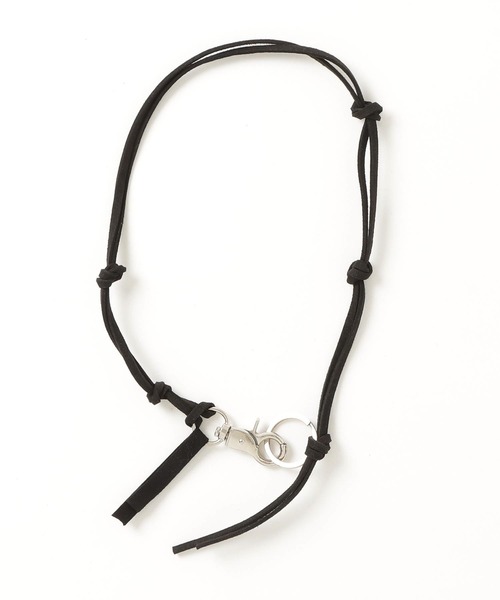 ALL RUNS(オールランズ)の「▲KEY NECKLACE/キーネックレス(ネックレス・メンズ・ブラック・FREE)」の2枚目の写真