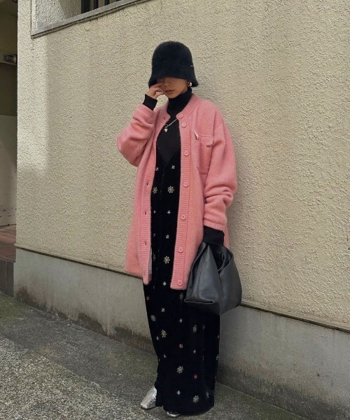 Ameri（アメリ）の「SHAGGY BUCKET HAT（ハット・レディース・ブラック/ベージュ・FREE）」の4枚目の写真