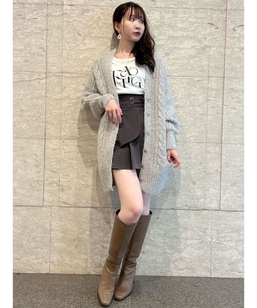 dazzlin(ダズリン)の「シーズンロゴロンT(Tシャツ/カットソー・レディース・ブラック/ピンク/オフホワイト・FREE)」の13枚目の写真