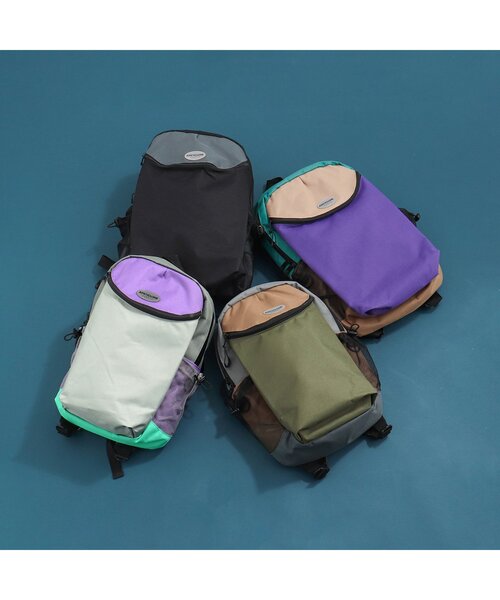 BREEZE（ブリーズ）の「【肩ラクプレミアム】エアーサイクロンリュック（バックパック/リュック・キッズ・パープル/カーキ/ライトグレー/ブラック・LARGE/MEDIUM）」の13枚目の写真