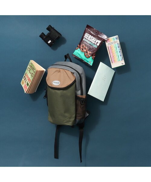 BREEZE（ブリーズ）の「【肩ラクプレミアム】エアーサイクロンリュック（バックパック/リュック・キッズ・パープル/カーキ/ライトグレー/ブラック・LARGE/MEDIUM）」の14枚目の写真