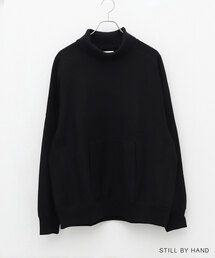 STILL BY HAND | 【STILL BY HAND / スティルバイハンド】High neck sweatshirt(スウェット)