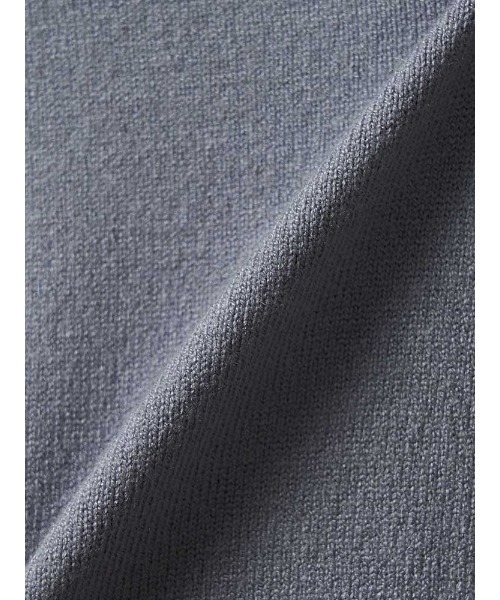 Perfect Suit FActory（パーフェクトスーツファクトリー）の「プチバーつき　配色ニットプルオーバー　ブラウン/サックス（ニット/セーター・レディース・ブラウン/サックスブルー・M/S/L）」の11枚目の写真